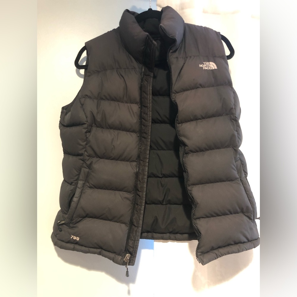 The north face puffer vest